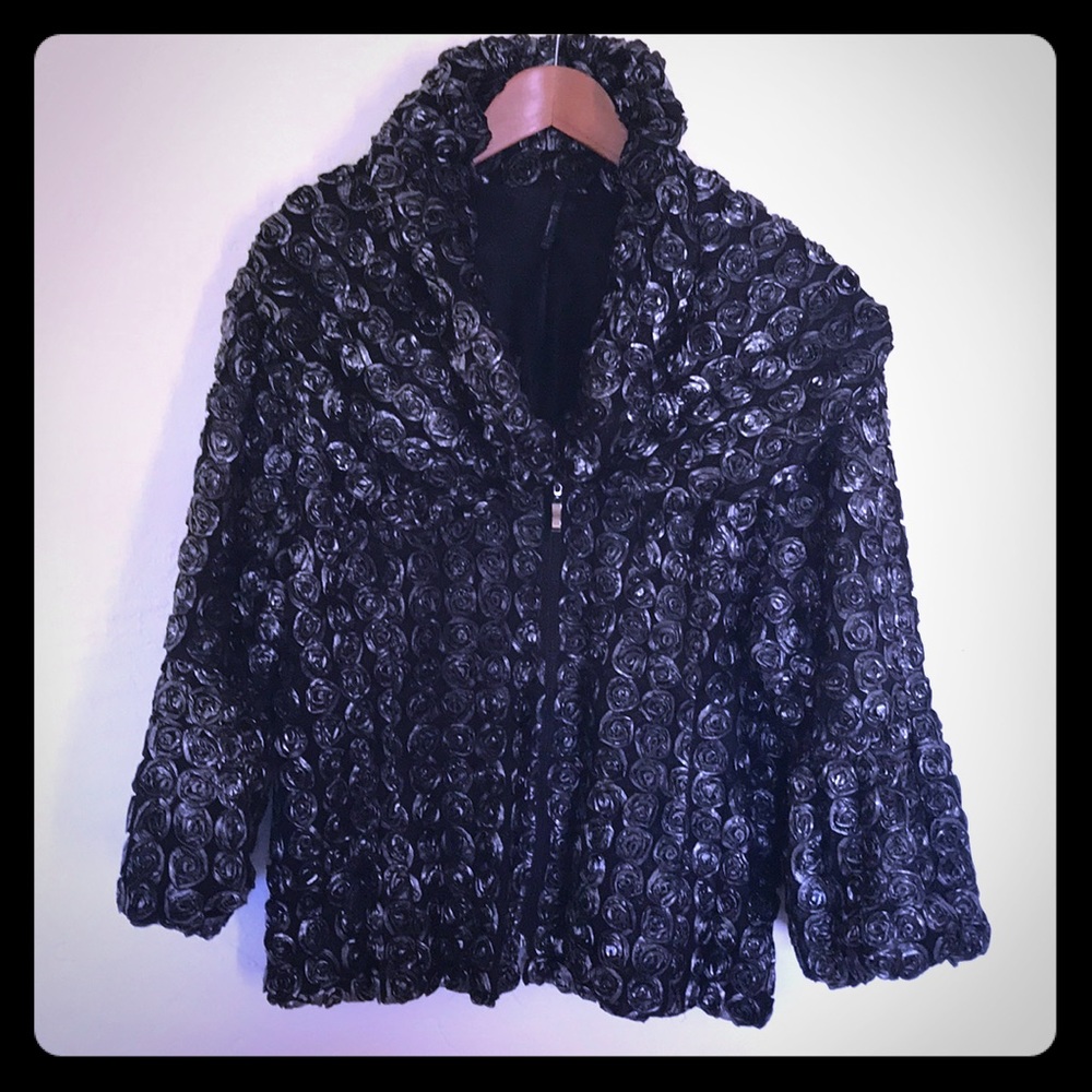 IC black and silver jacket